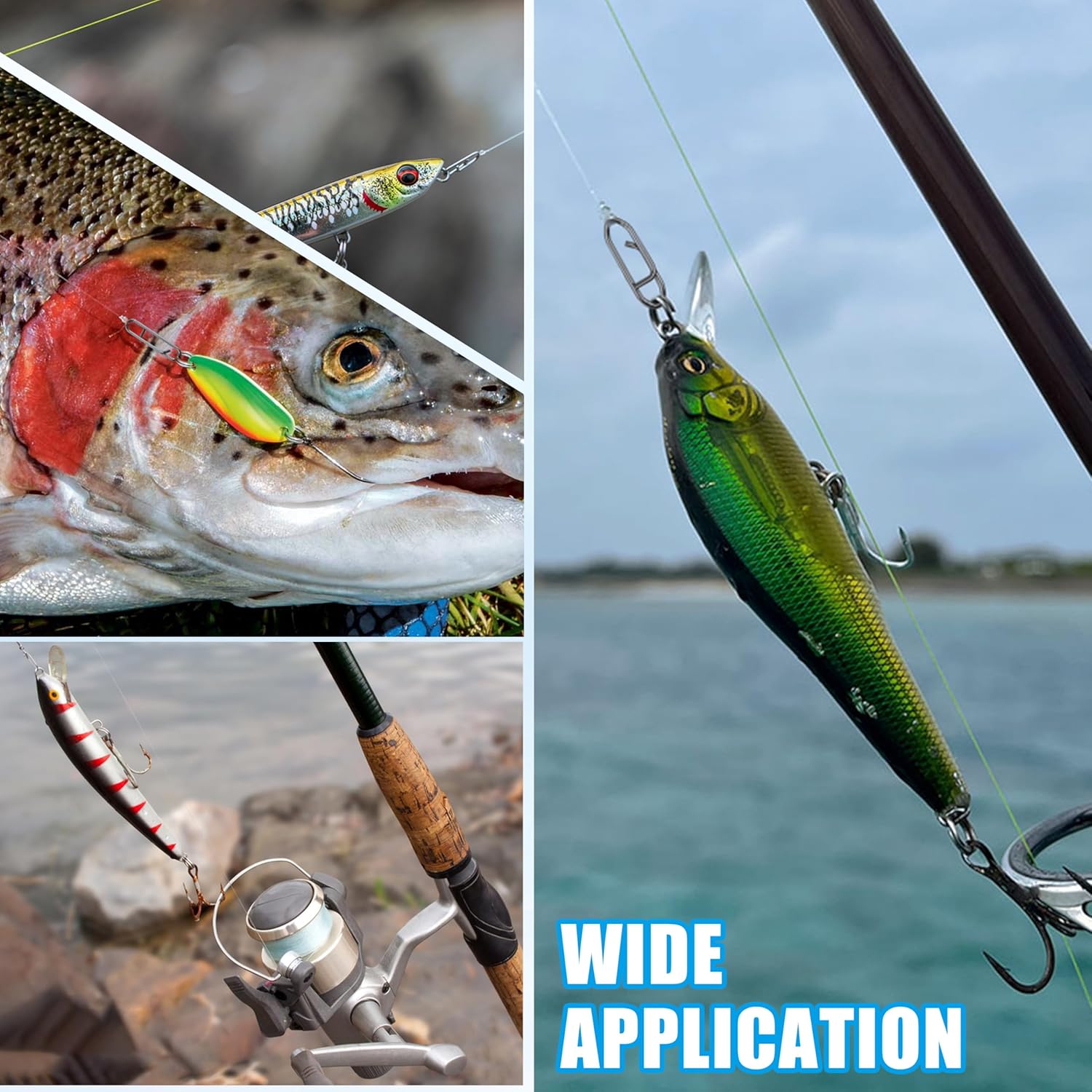 9KM Fishing Snap Kit 110pcs Po - Saltwater Line review and price