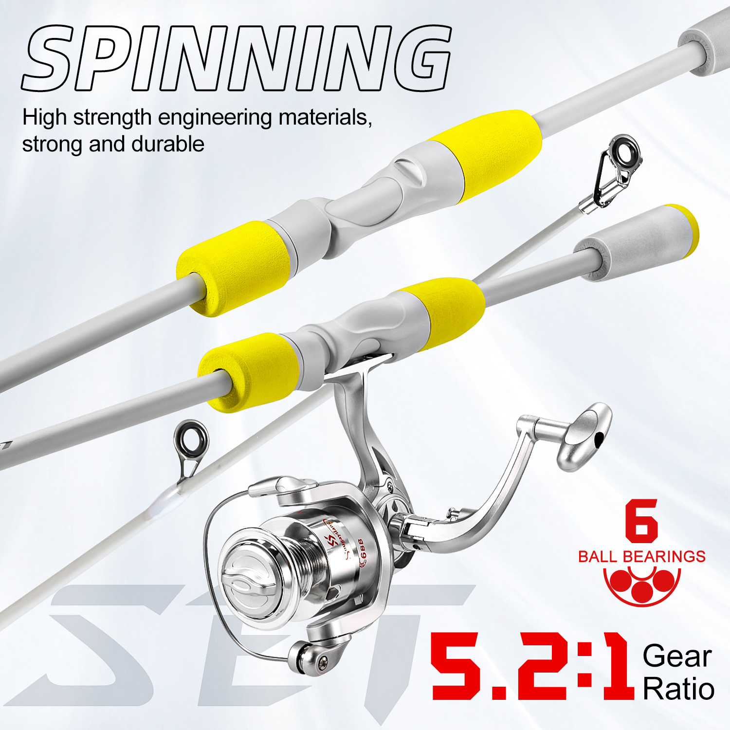Sougayilang 2section Spinning  - Fishing Line Spooler review and price
